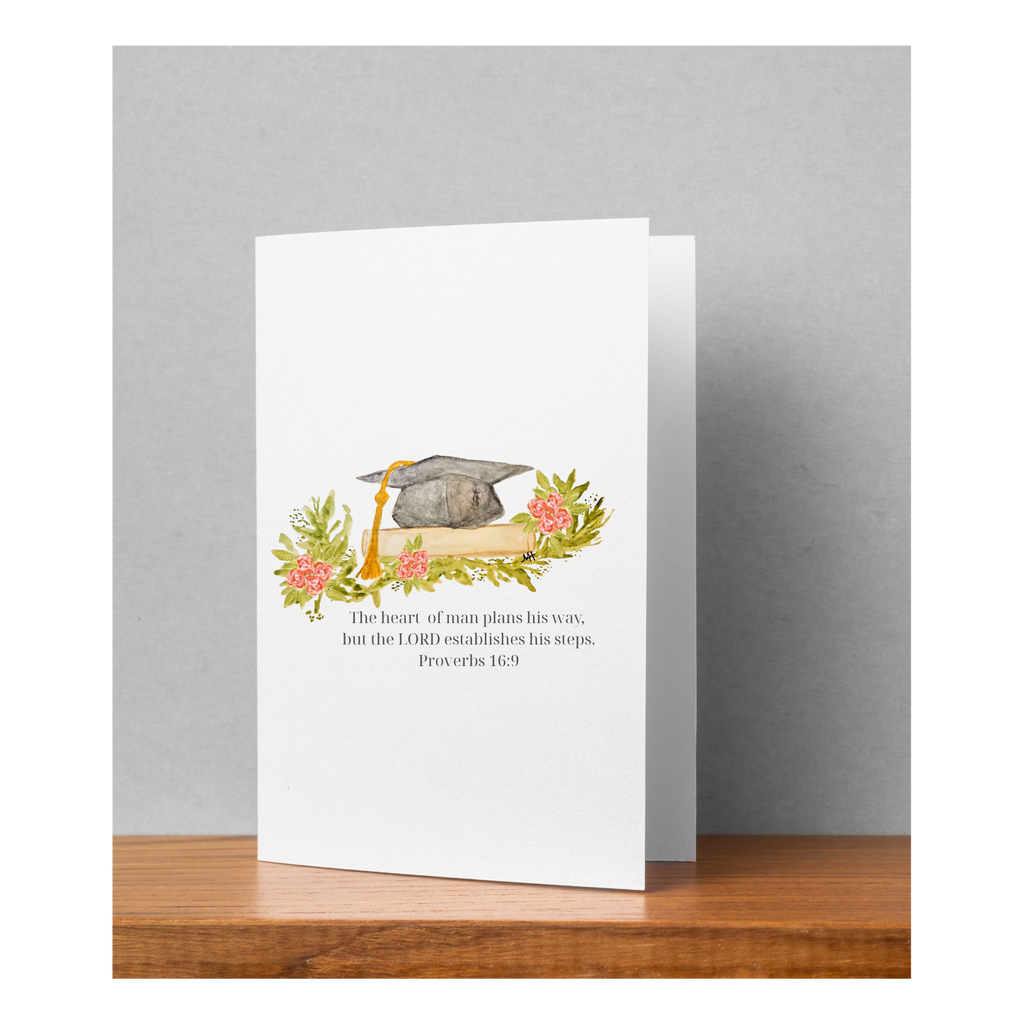 Hand-Painted Watercolor Folded Greeting Cards