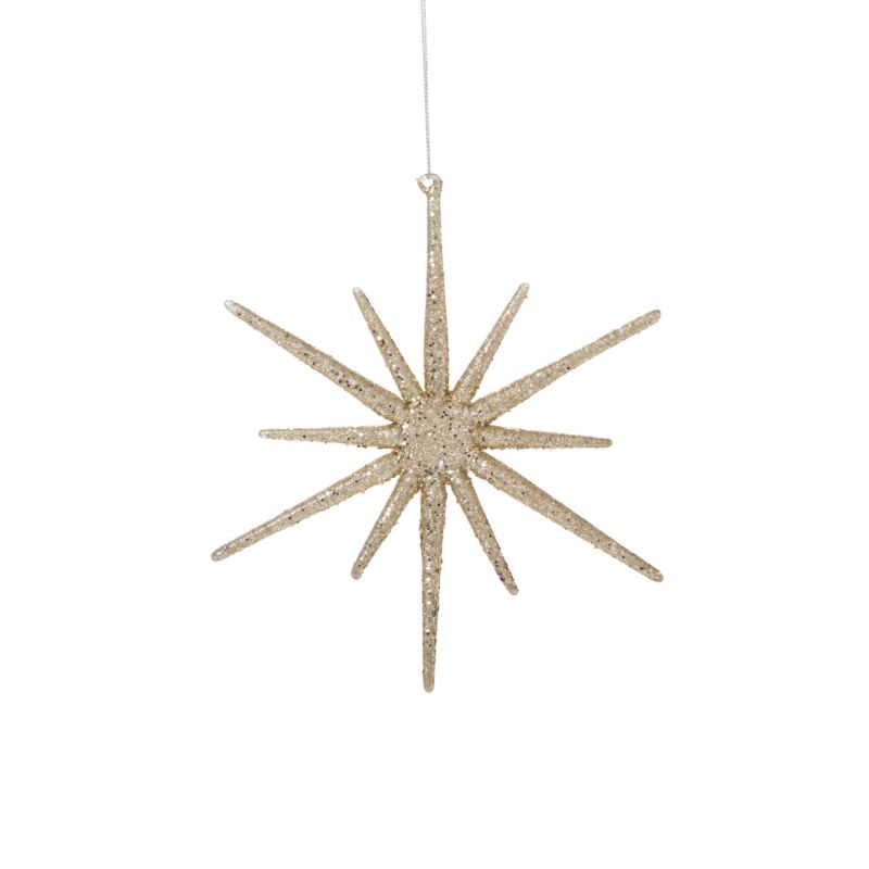 Glitter Star Ornament