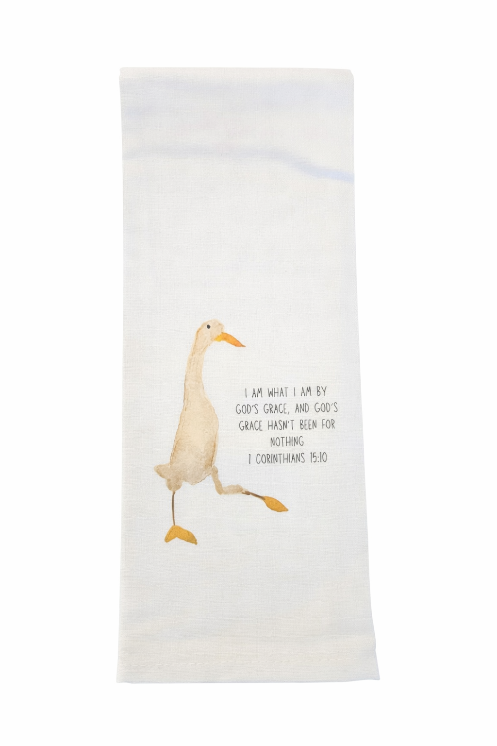Graceful Goose Sripture Tea Towel