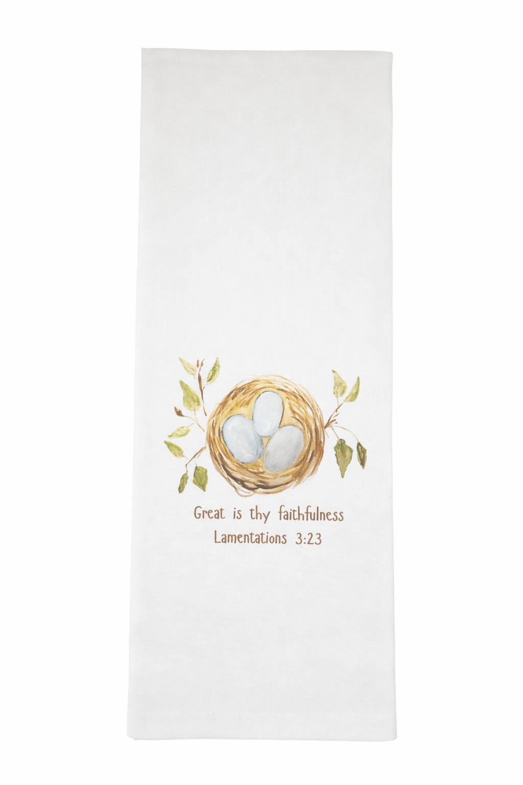 Scripture Nest Tea Towel – Lamentations 3:23