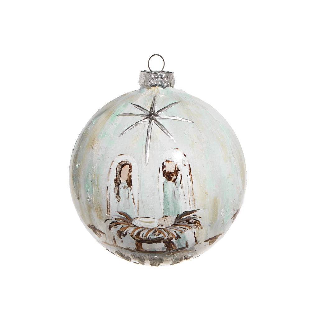 Raz 5" Holy Ball Ornament