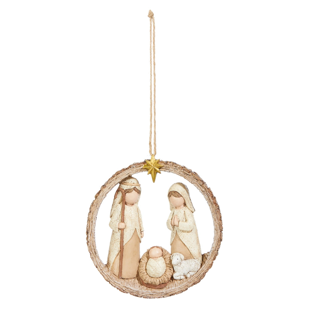 RAZ Holy Family Ornament