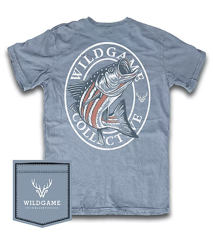 Fieldstone Wildgame Collective Flag Bass TShirt