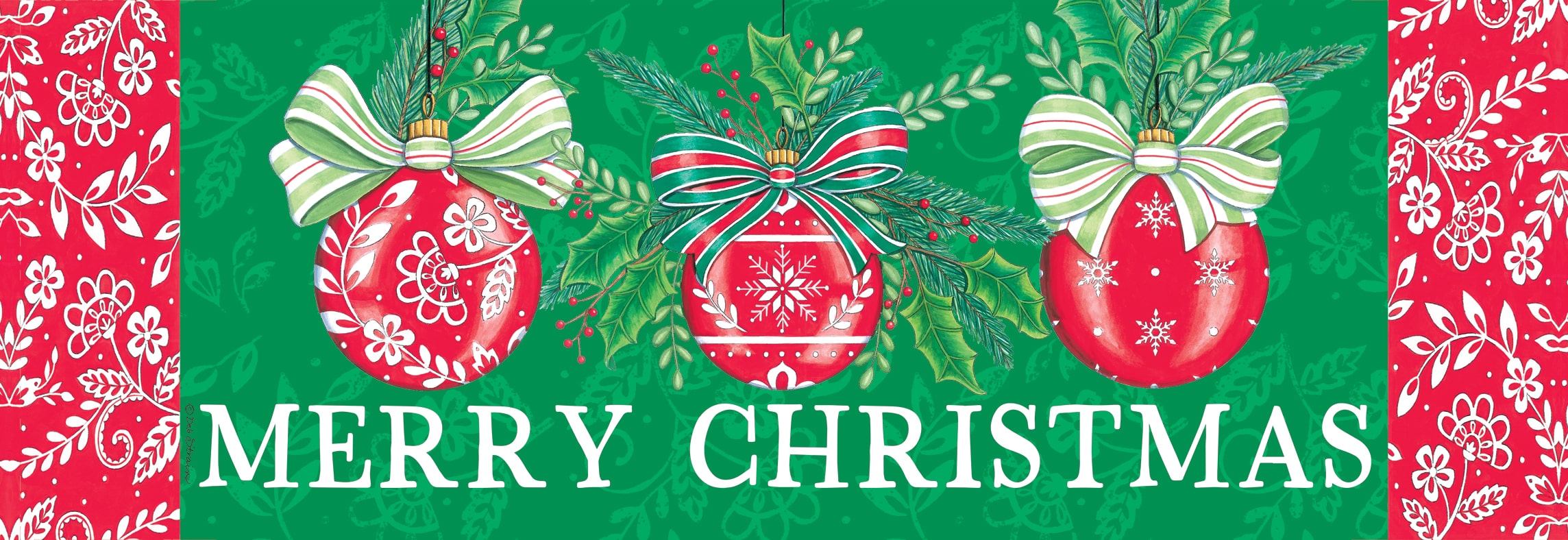 Signature Signs - Red Ornaments