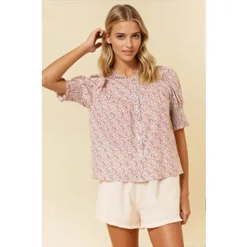 Doe and Rae Floral Blouse