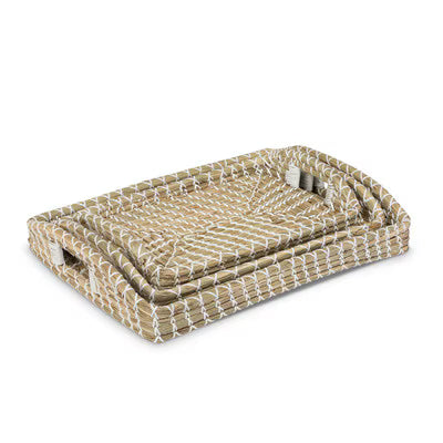 Park Hill Capraia Coast Decorative Trays, Set of 3