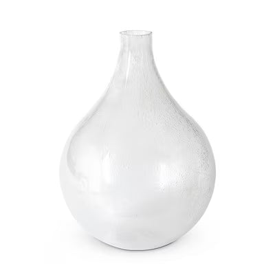 Park Hill Raindrop Glass Oversized Bottle Vase, Large