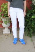 Kancan White High Rise Straight Fit Jeans