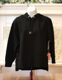 Simply Southern Black Ribbed Hoodie