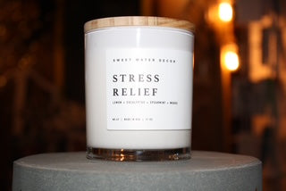 Sweet Water Decor Stress Relief Candle