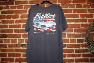 Fieldstone Blue Truck T-Shirt
