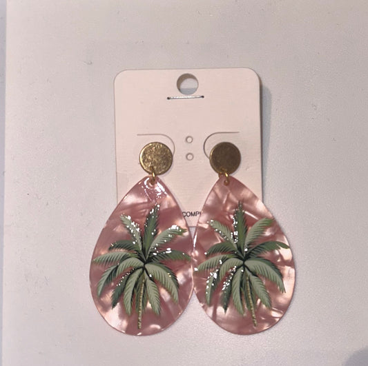 Palm Tree Earrings