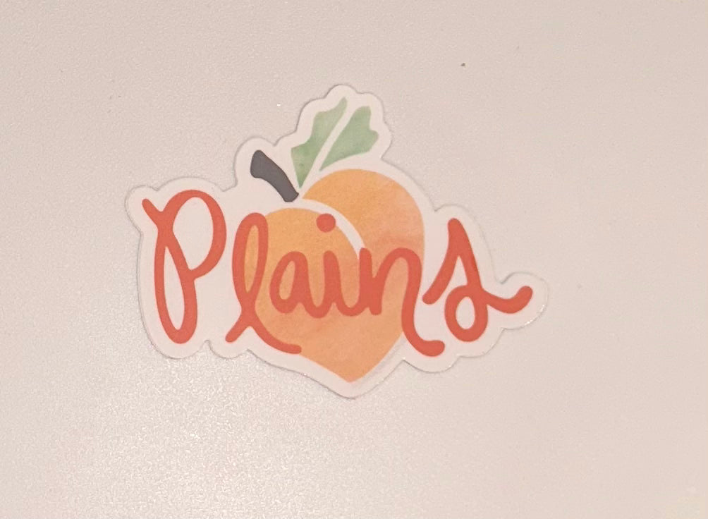 Plains Sticker