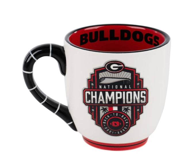 UGA Back to Back National Champions Mug 2022