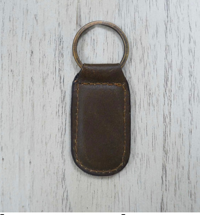Leather Keychain