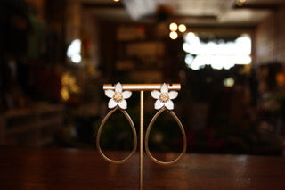Flower Dangle Earrings