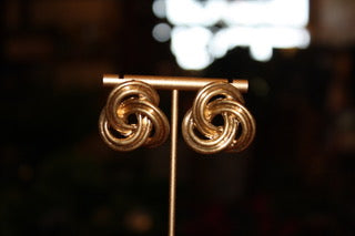 Influence Gold Intwined Earrings