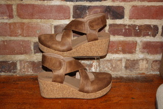 Corkys Case Closed Wedges