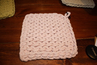 Square Cotton Crocheted Pot Holders