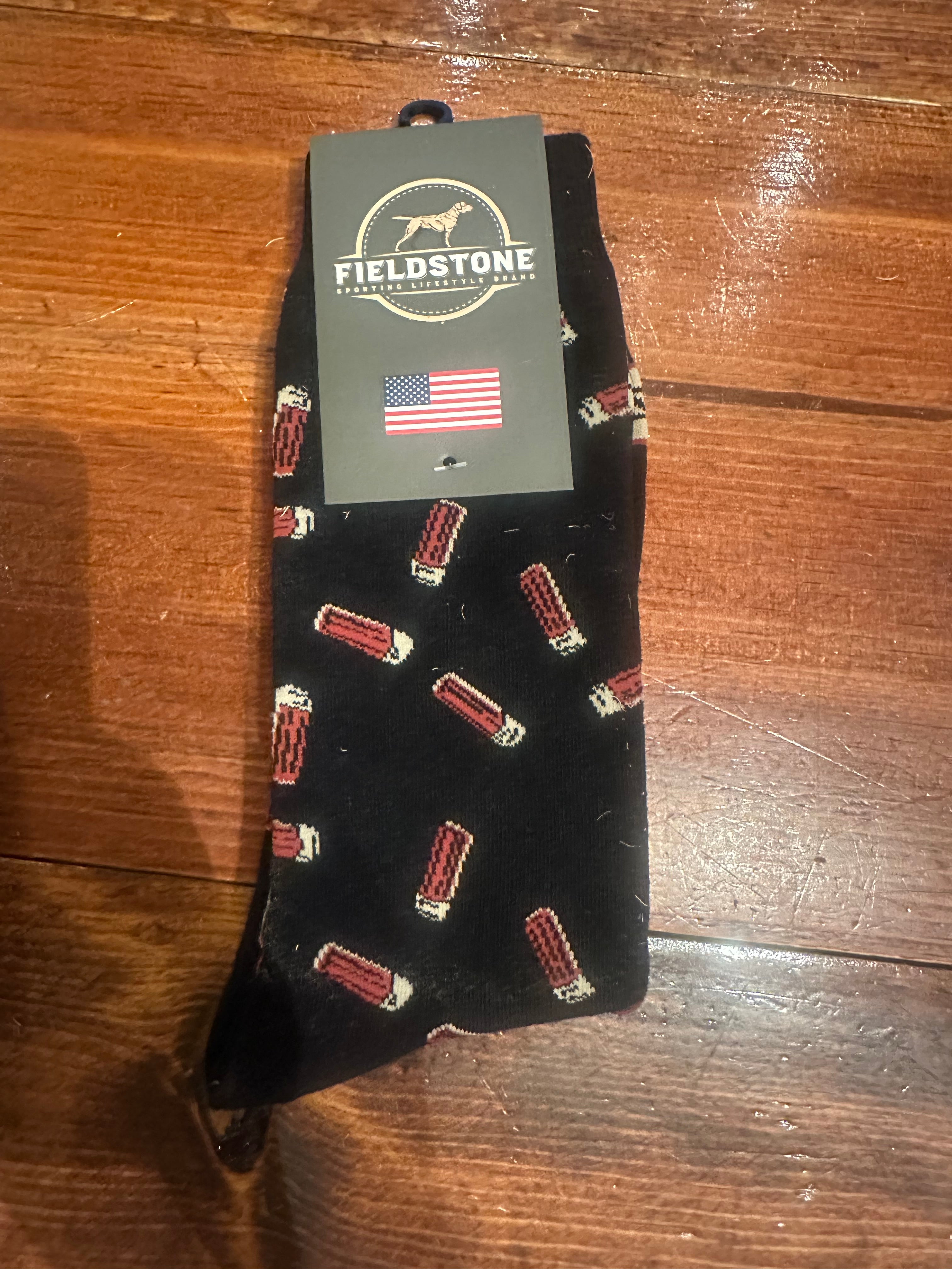 Fieldstone Shotgun Shells Socks