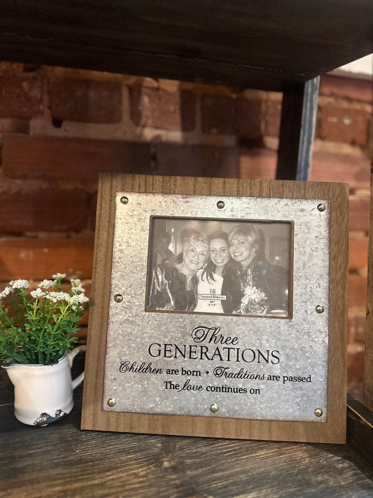 Three Generation Picture Frames
