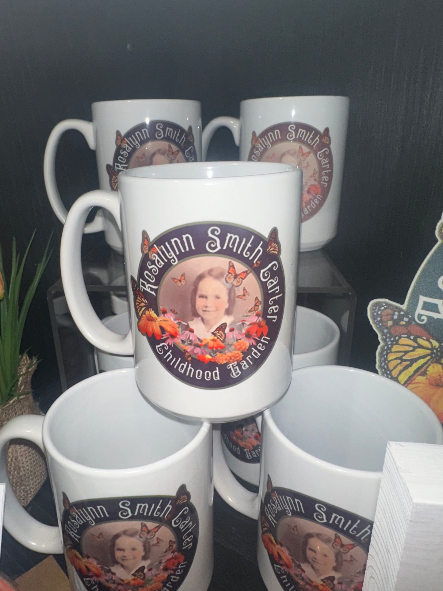 Rosalynn Carter Childhood Garden Cups