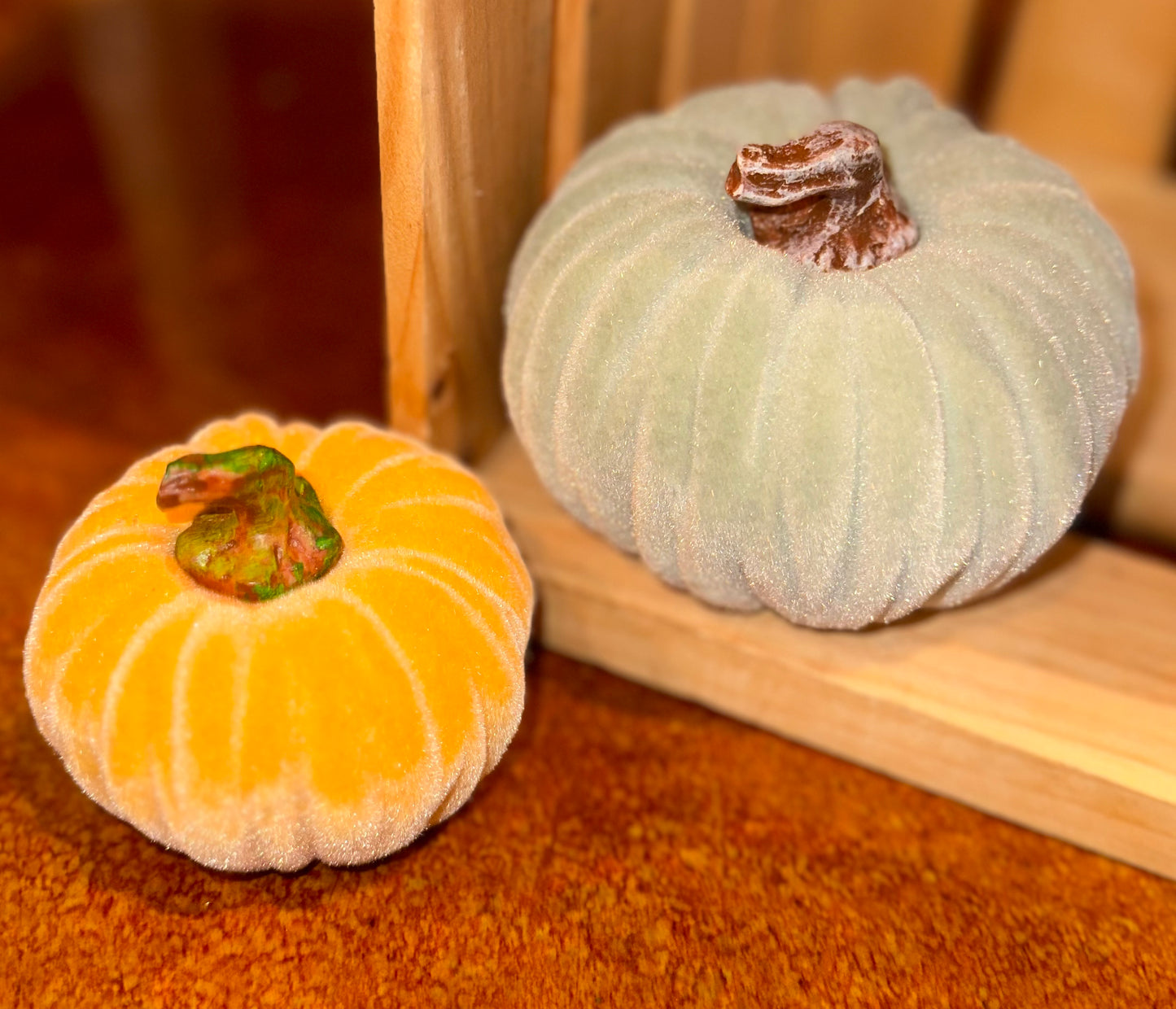 Velvet Pumpkins