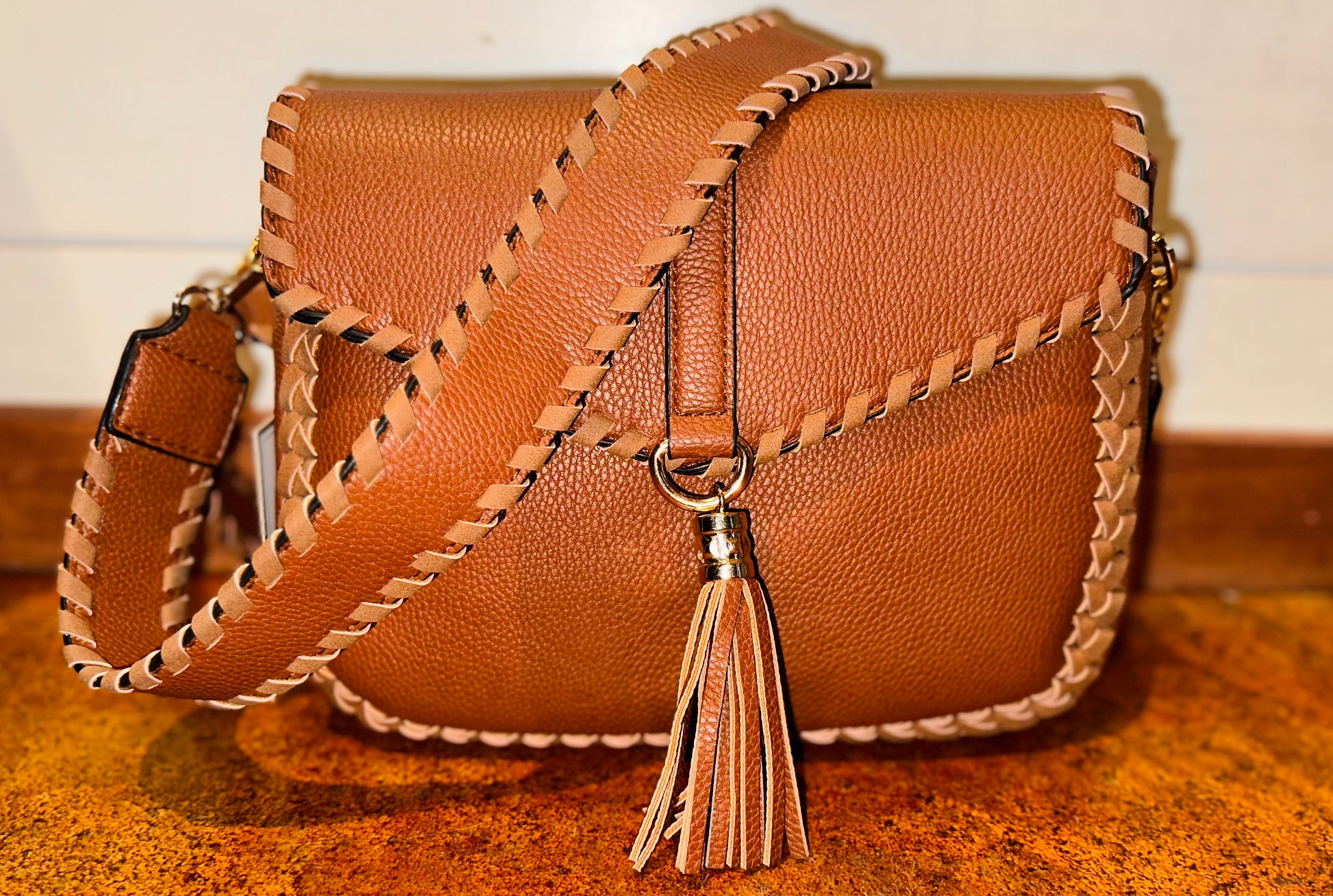 Brown Crossbody Purse – Plains Sweet Stems