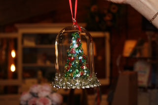 Park Hill Vintage Sisal Tree in Glass Dome