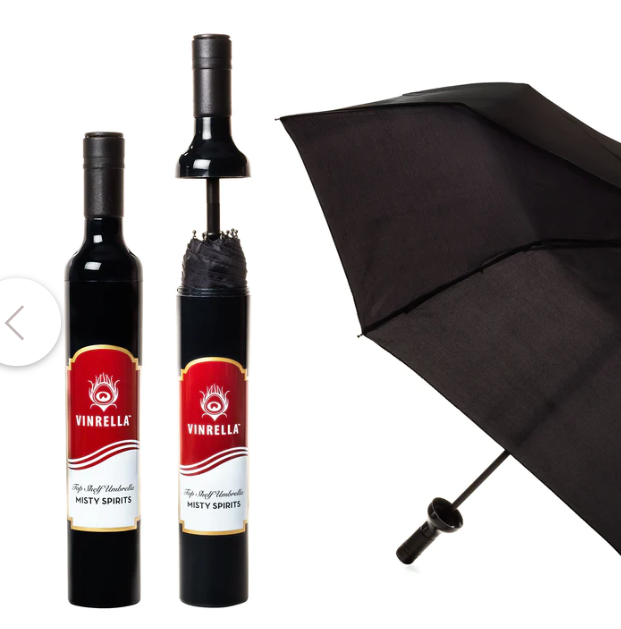 Misty Spirits Wine Bottle Umbrella