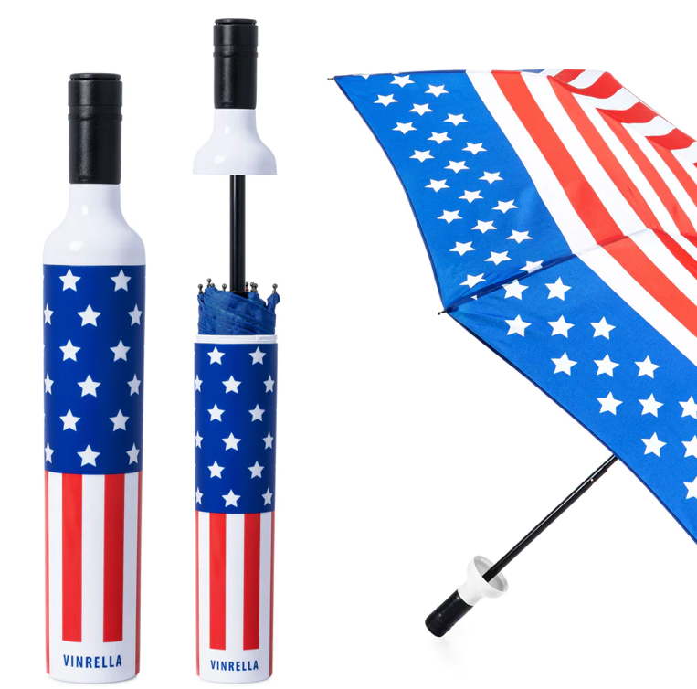 American Wine Bottle Umbrella