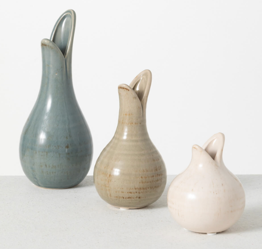 Bulb Vases Set of 3