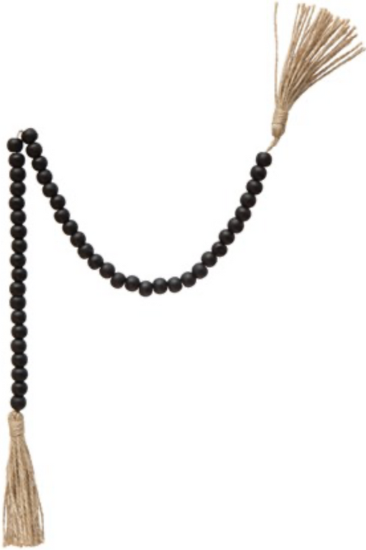 Black Beads w/ Garland