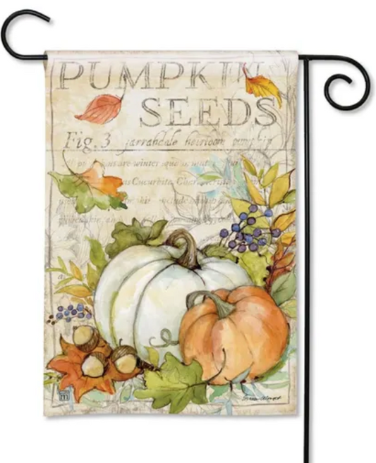 Pumpkin Seed Garden Flag