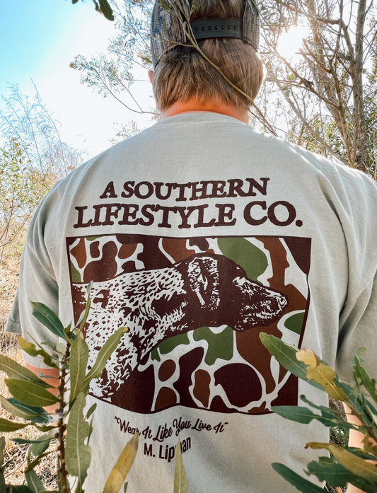 Men's Camo Dog Southern Lifestyle Shirts