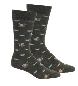 Belhaven Grey Men's Socks