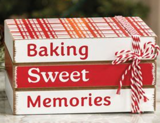 Baking Sweet Memories Mini Stacked Books