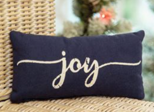 Blue Joy Mini Pillow