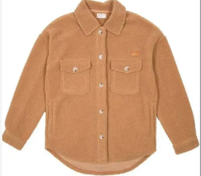 Brown Simply Southern Shacket