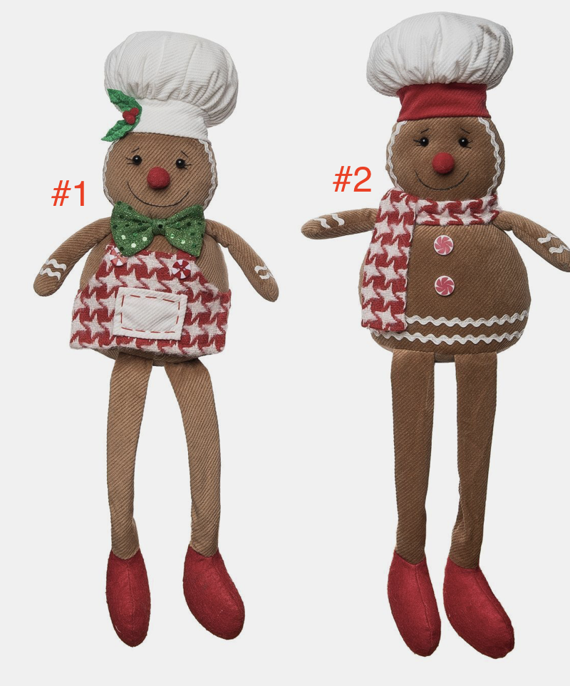 Gingerbread Shelf Sitters – Plains Sweet Stems