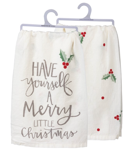 Have Yourself a Merry Little Christmas Tea Towels