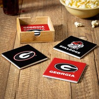 UGA Ceramic Coaster Set