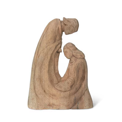 Park Hill Holy Family Wooden Sculpture