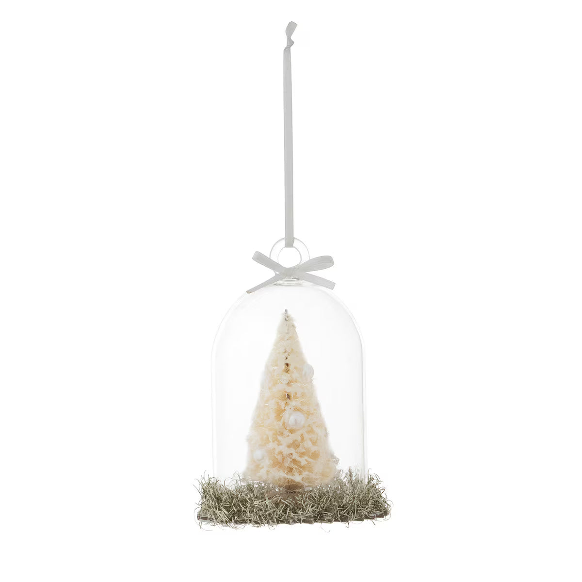 Park Hill Sisal Tree in Glass Dome Ornament
