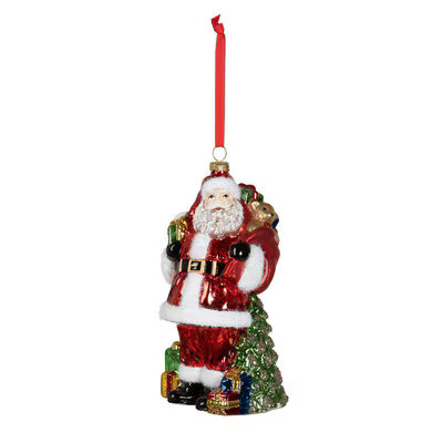 Park Hill Santa Ornament