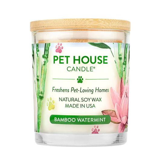 Bamboo Watermint Pet House Candles