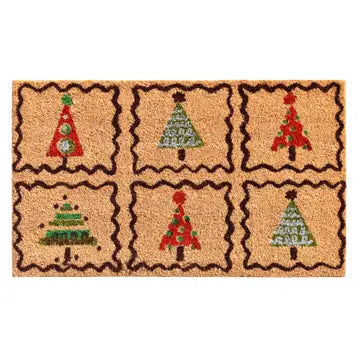 Christmas Trees Doormat