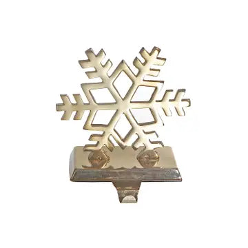 METAL STOCKING HOLDER (SNOWFLAKE)