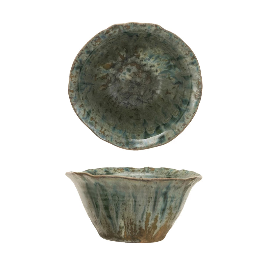 Creative Co-op Stoneware Bowl