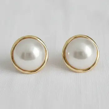 Pearl Stud Earrings